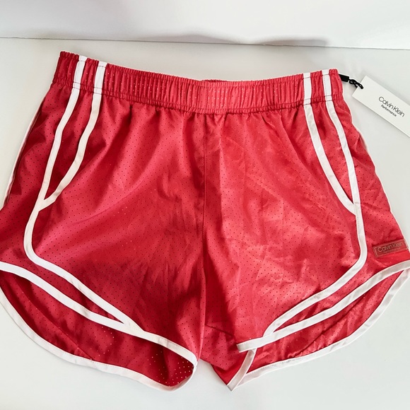 Calvin Klein Performance Pants - 🌸NWT Calvin Klein Women’s Performance Mesh Running Shorts. Small. Light …